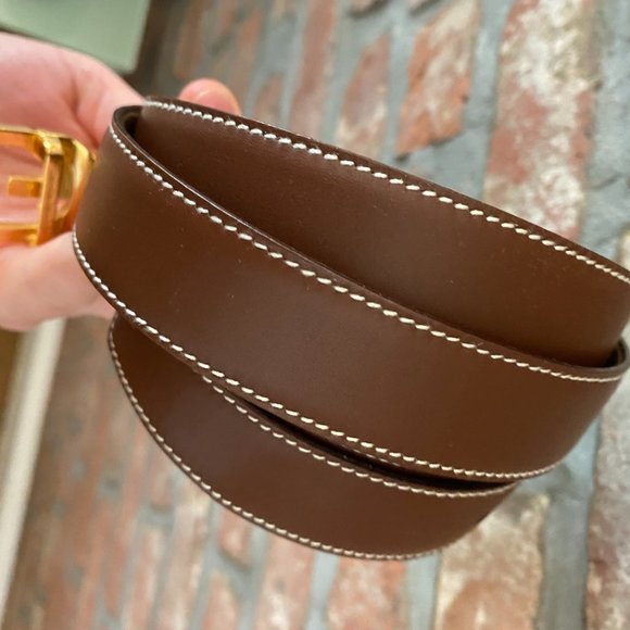 Vintage Gucci Interlocking Logo Belt - NEW, in dust bag, authentication - Picture 7 of 8